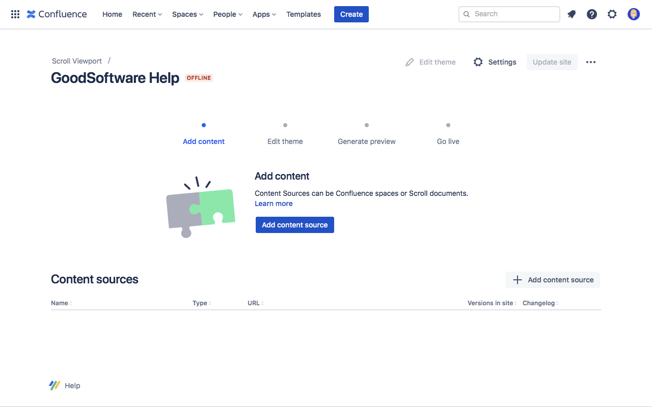Onboarding flow - 1 Add content