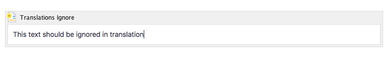 Translations Ignore
