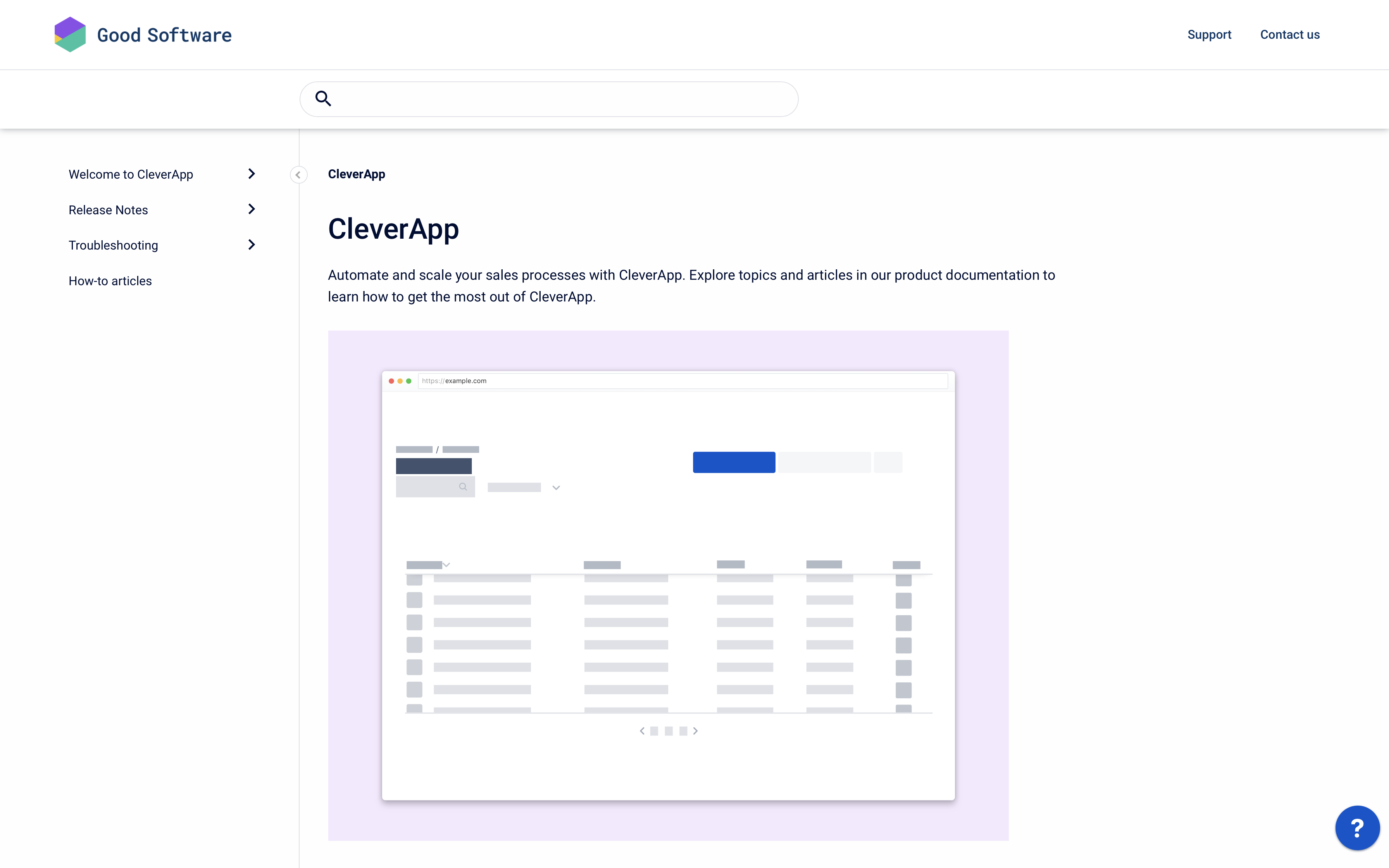 Content Source Article layout