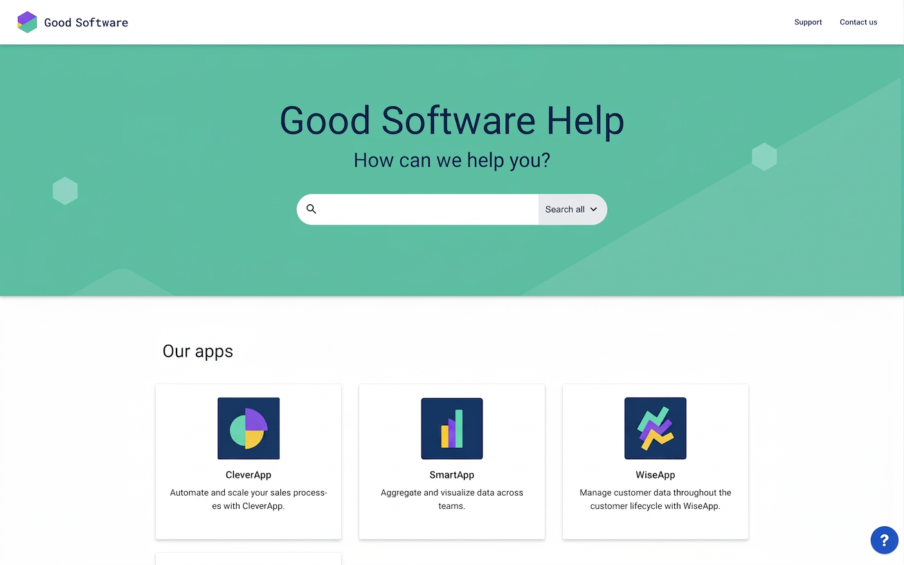1 Scroll Viewport Help Center - Portal Page
