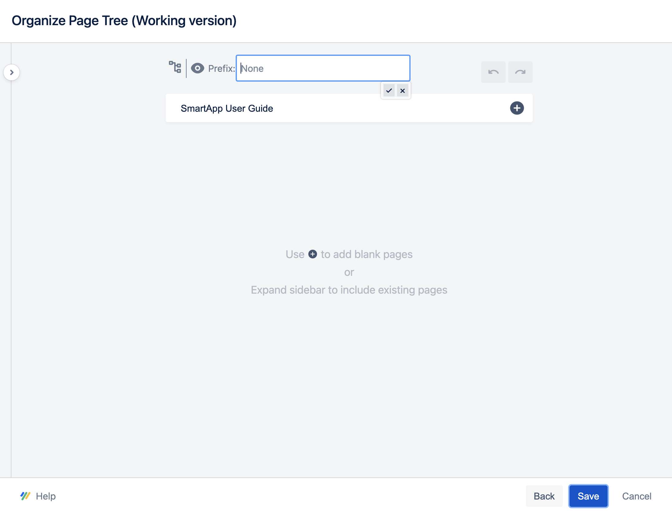 Organize page tree step in create flow.png