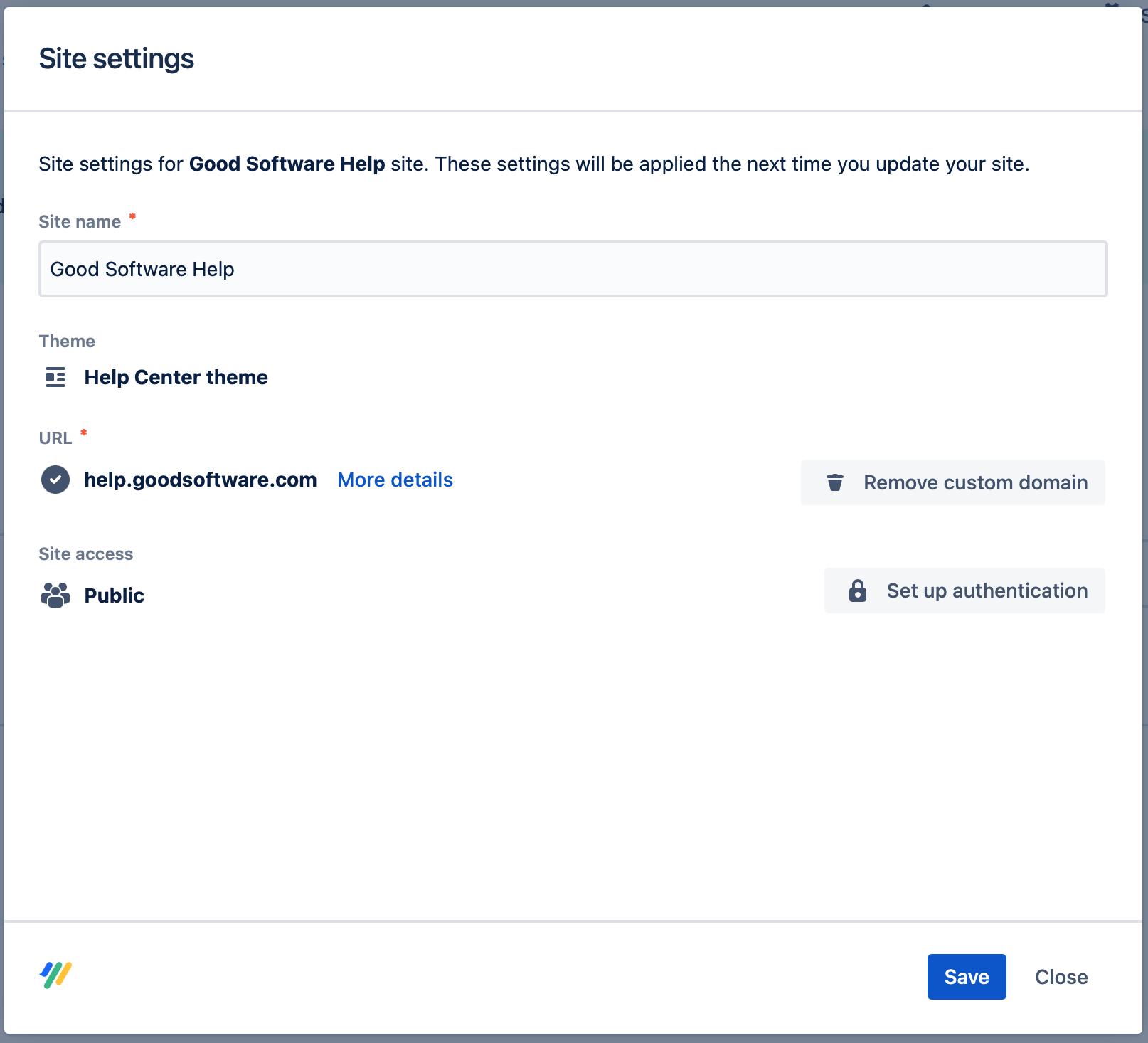 Site settings_custom domain set up_public access.png